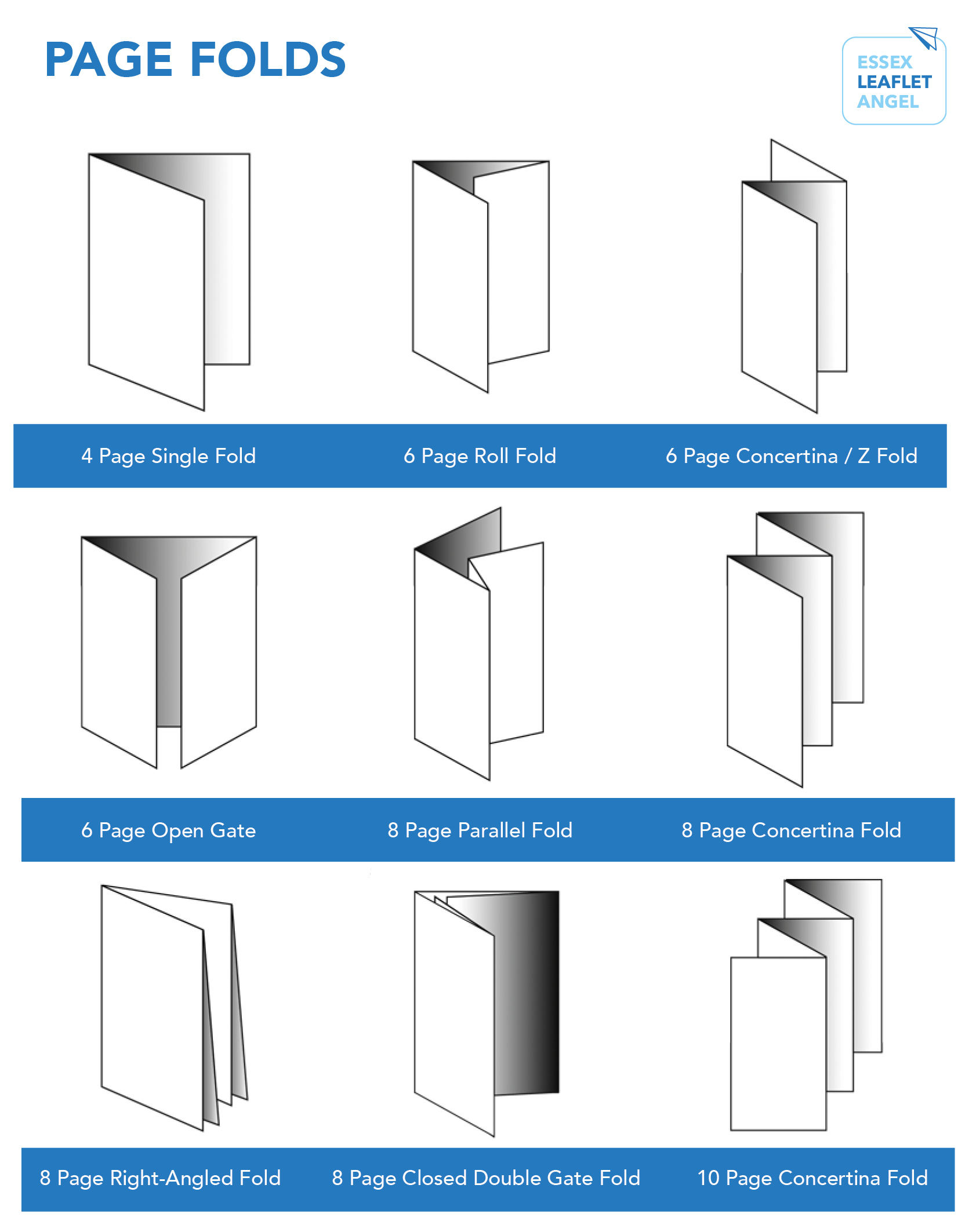Leaflet folds